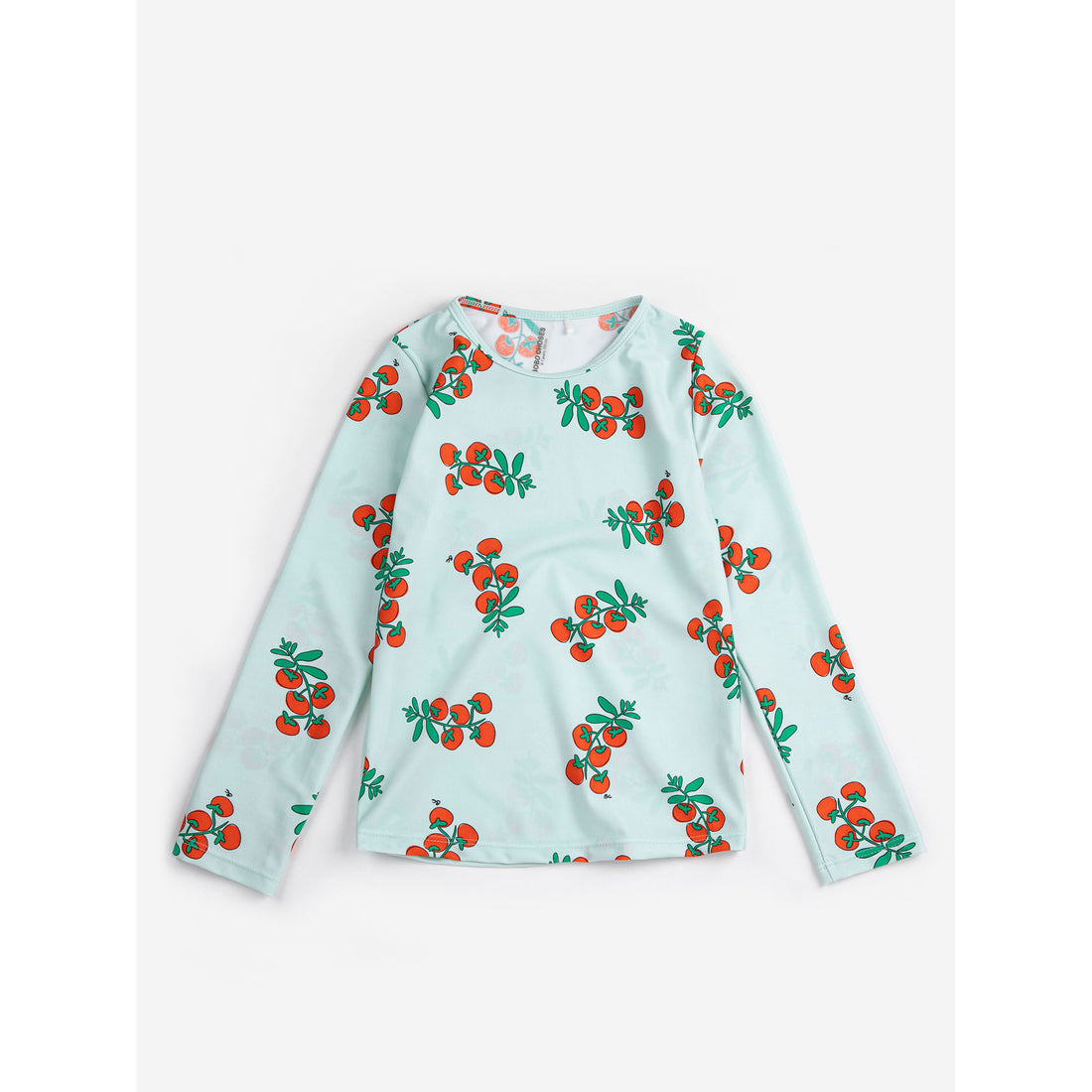 Bobo Choses Light Blue Tomatoes All Over Swim T-Shirt