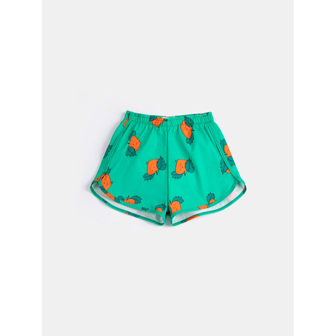 Bobo Choses Green Curious Turnip All Over Swim Trunks