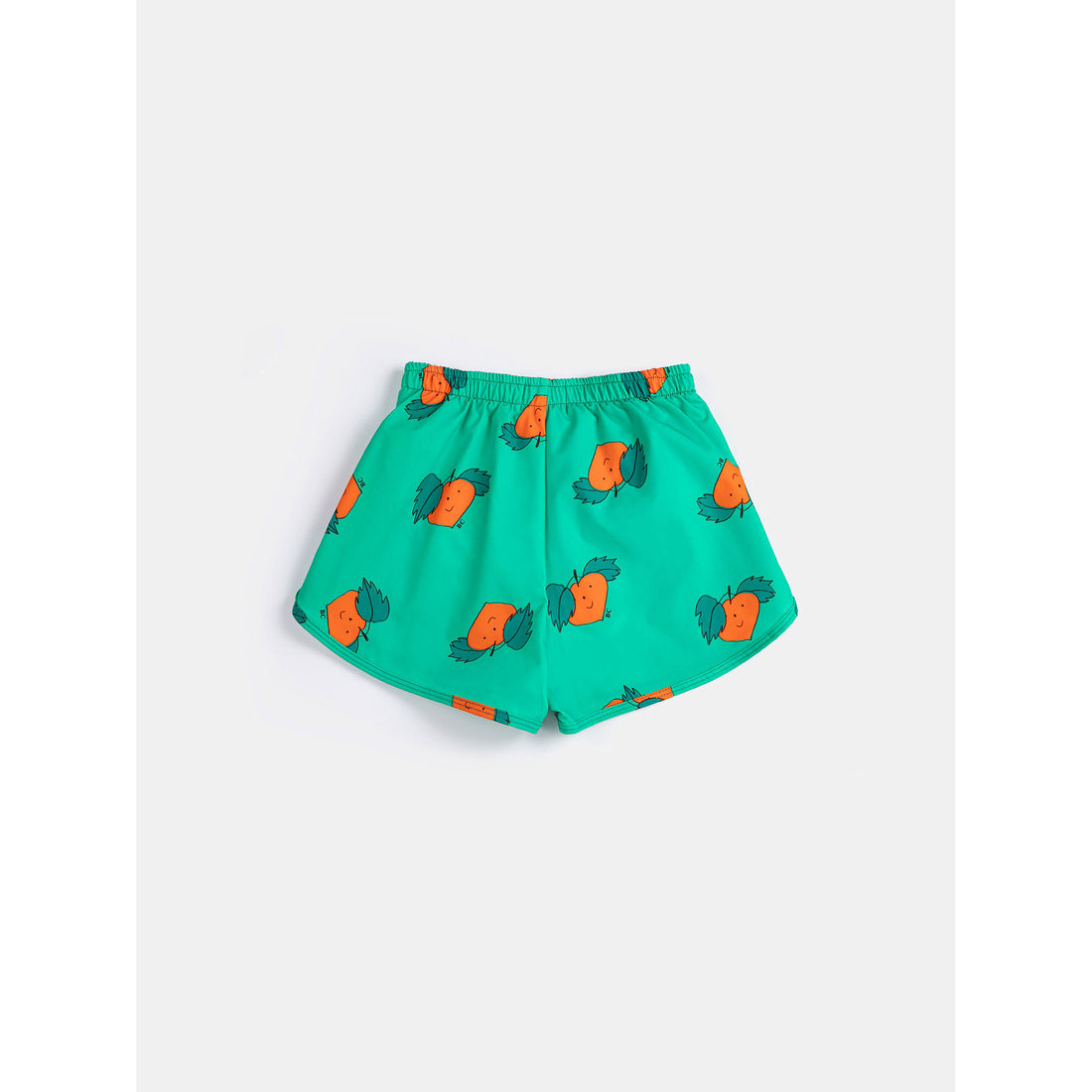 Bobo Choses Green Curious Turnip All Over Swim Trunks