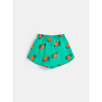 Bobo Choses Green Curious Turnip All Over Swim Trunks