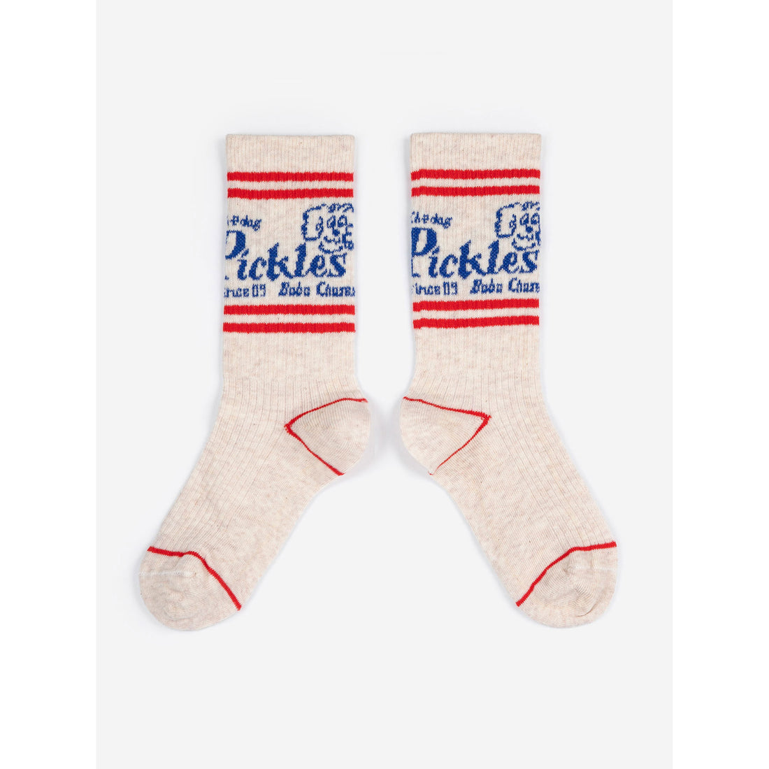 Bobo Choses Off White Dog Long Socks