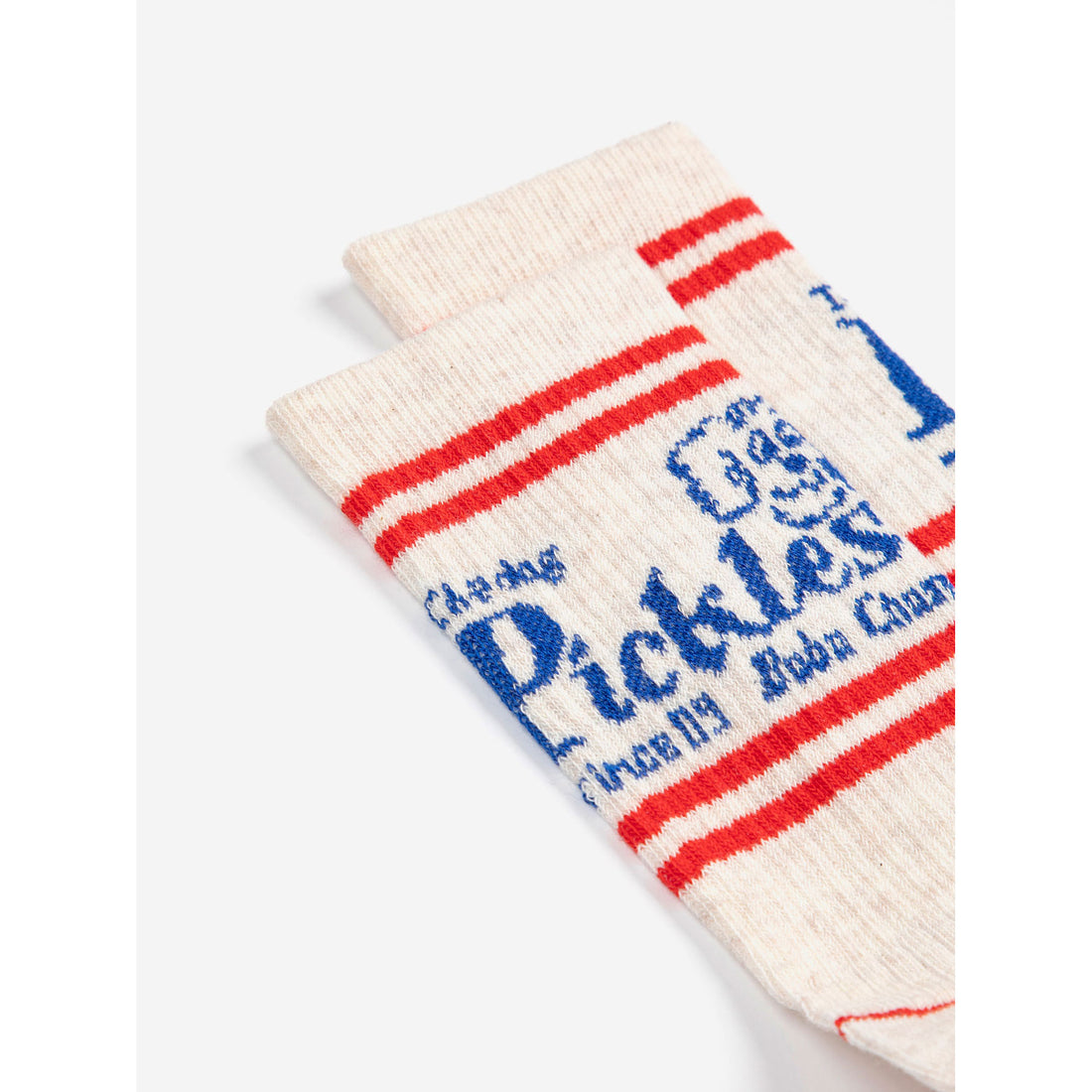 Bobo Choses Off White Dog Long Socks