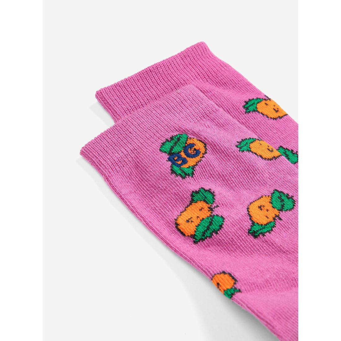 Bobo Choses Purple Tangerine All Over Short Socks