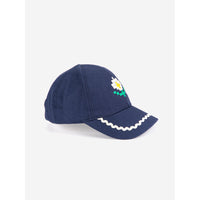 Bobo Choses Navy Blue Pixel Daisy Twill Cap
