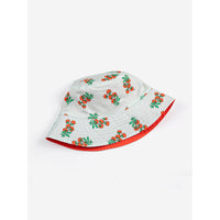 Bobo Choses Red Tomatoes All Over Reversible Hat
