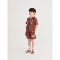 Bobo Choses Off White Bobo Choses By Hand Short Socks