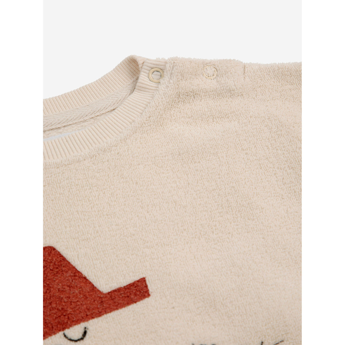 Bobo Choses White Magic Flute Baby Sweatshirt