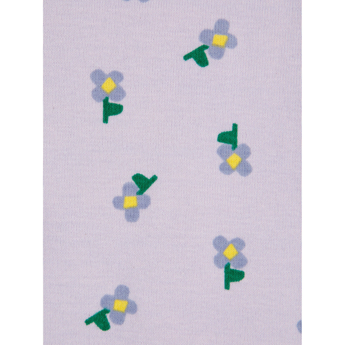Bobo Choses Lavender Pansy Flower Allover Baby Legging