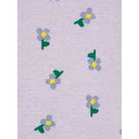Bobo Choses Lavender Pansy Flower Allover Baby Legging
