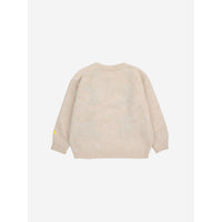 Bobo Choses White Cherry Baby Sweater