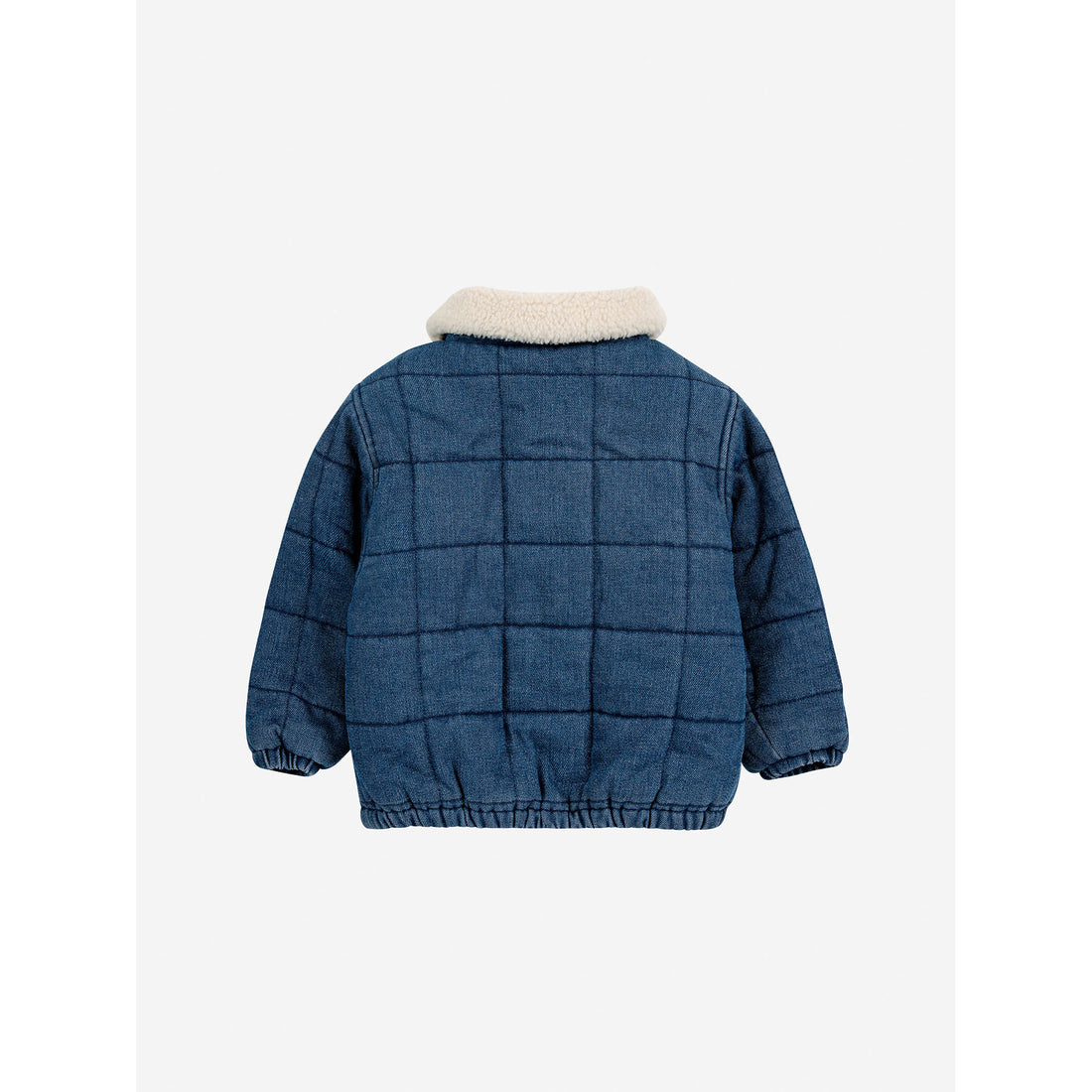 Bobo Choses Navy Blue Quilted Baby Denim Jacket