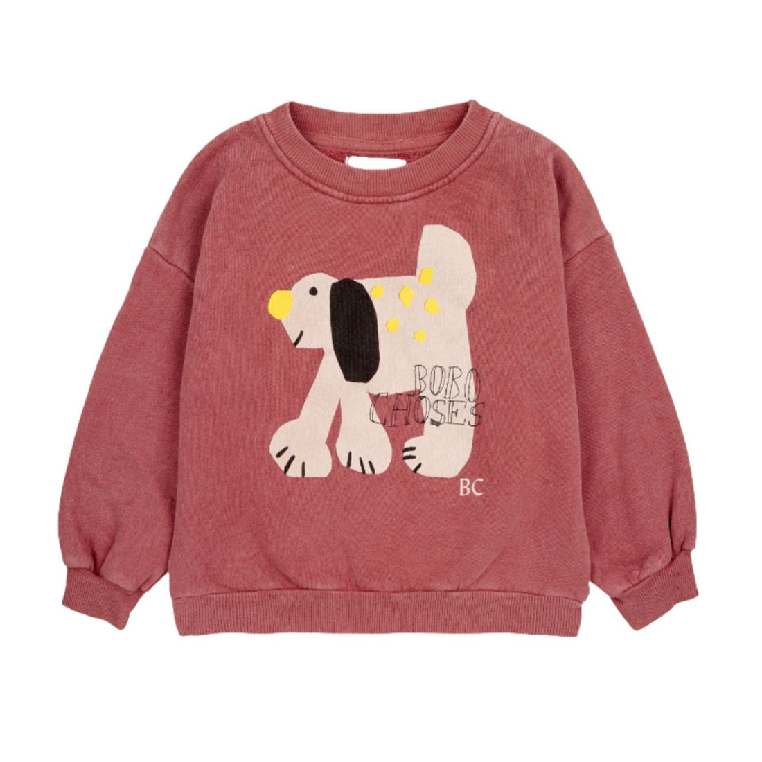 Bobo Choses Dark Brown Fairy Dog Sweatshirt