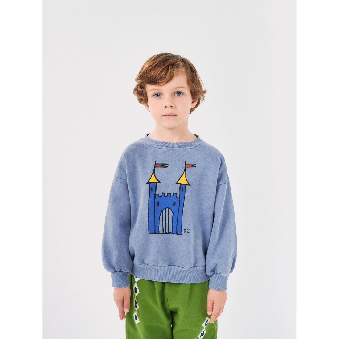 Bobo Choses Grey Faraway Castle Sweatshirt