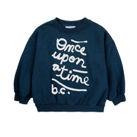 Bobo Choses Navy Blue Once Upon A Time Sweatshirt