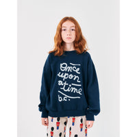 Bobo Choses Navy Blue Once Upon A Time Sweatshirt
