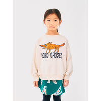 Bobo Choses Off White The Clever Fox Sweatshirt
