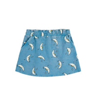 Bobo Choses Light Blue Beneath The Moon Allover Skirt