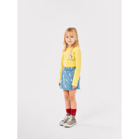 Bobo Choses Light Blue Beneath The Moon Allover Skirt