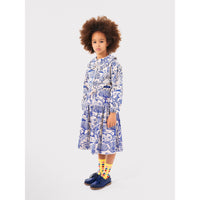 Bobo Choses White Wonderland Allover Micro Corduroy Skirt