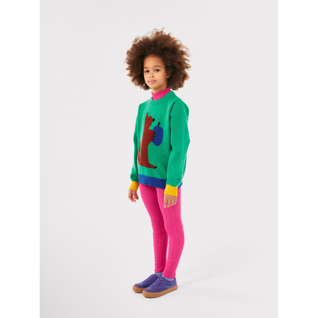 Bobo Choses Fuchsia BC Ribbed Legging