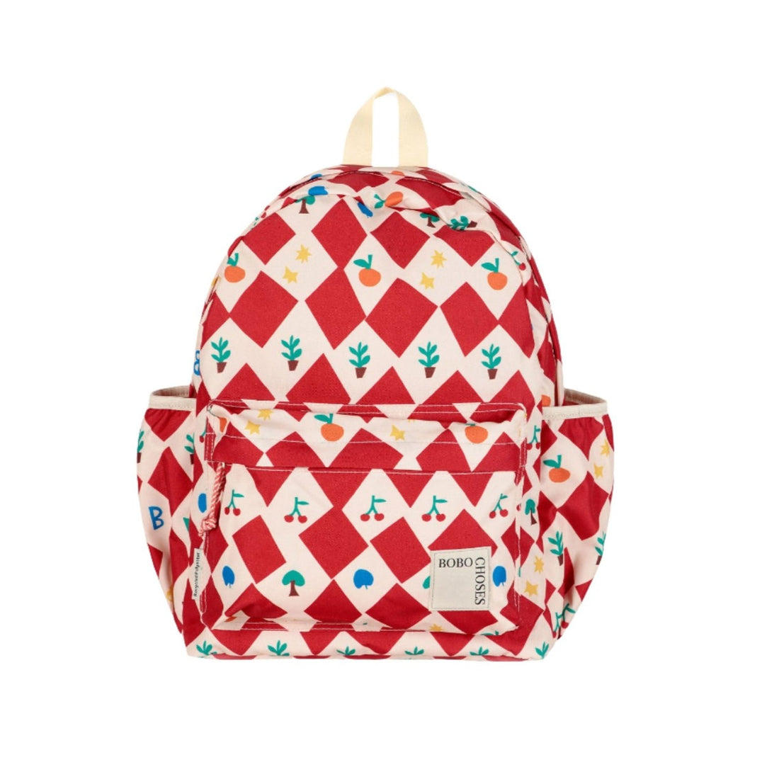 Bobo Choses Multicolor Harlequin Allover Backpack