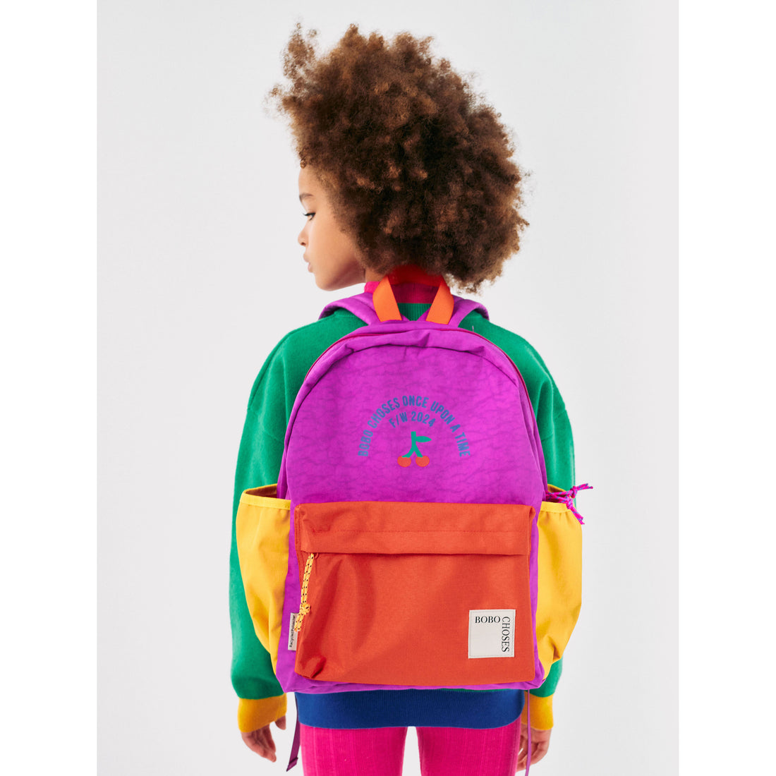 Bobo Choses Multicolor Bobo Cherry Colorblock Backpack