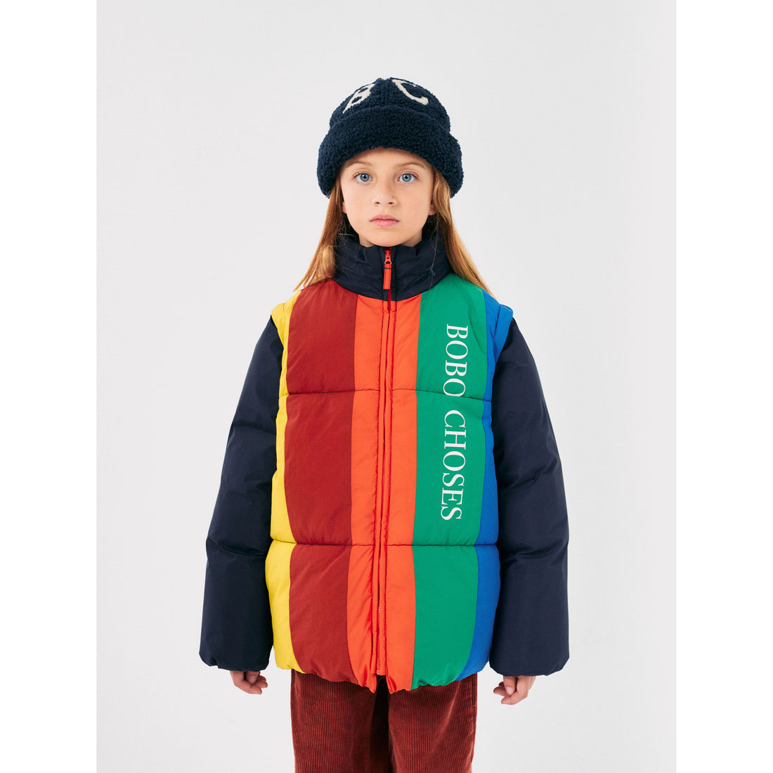 Bobo Choses Midnight B.C Sheepskin Beanie
