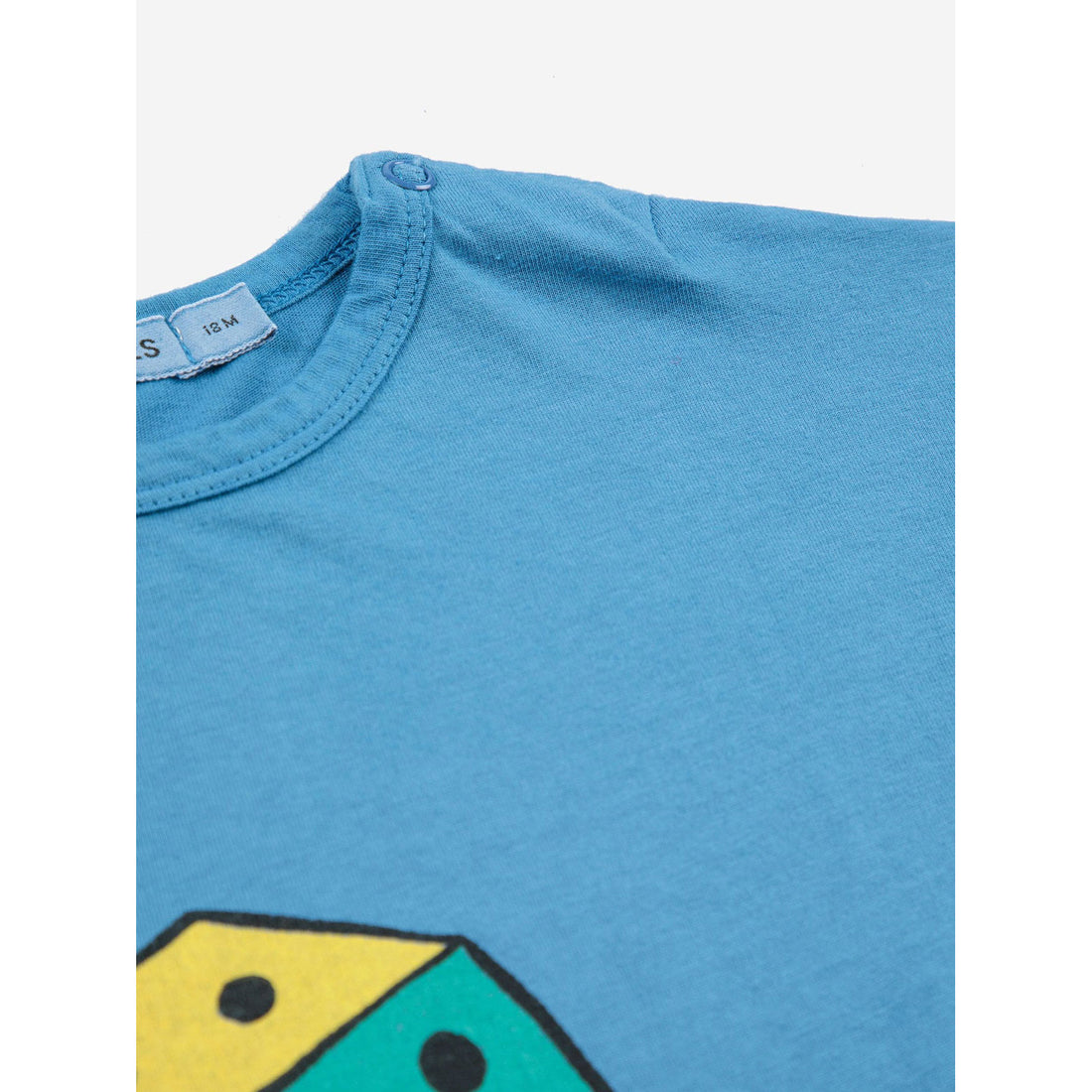Bobo Choses Blue Roll The Dice Baby T-Shirt