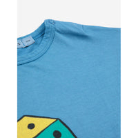 Bobo Choses Blue Roll The Dice Baby T-Shirt