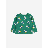 Bobo Choses Green La Oca All Over Baby T-Shirt