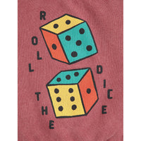 Bobo Choses Brown Roll The Dice Baby Sweatshirt