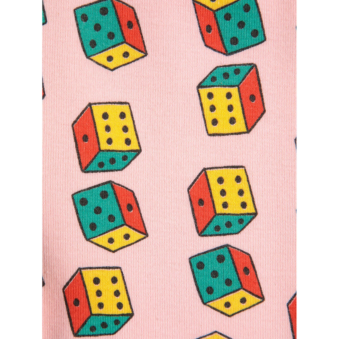 Bobo Choses Pink Dices All Over Baby Leggings
