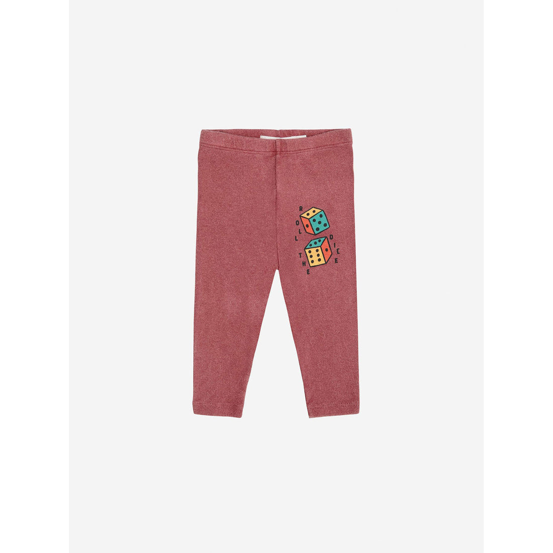 Bobo Choses Brown Roll The Dice Baby Leggings