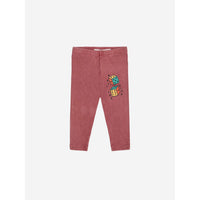 Bobo Choses Brown Roll The Dice Baby Leggings