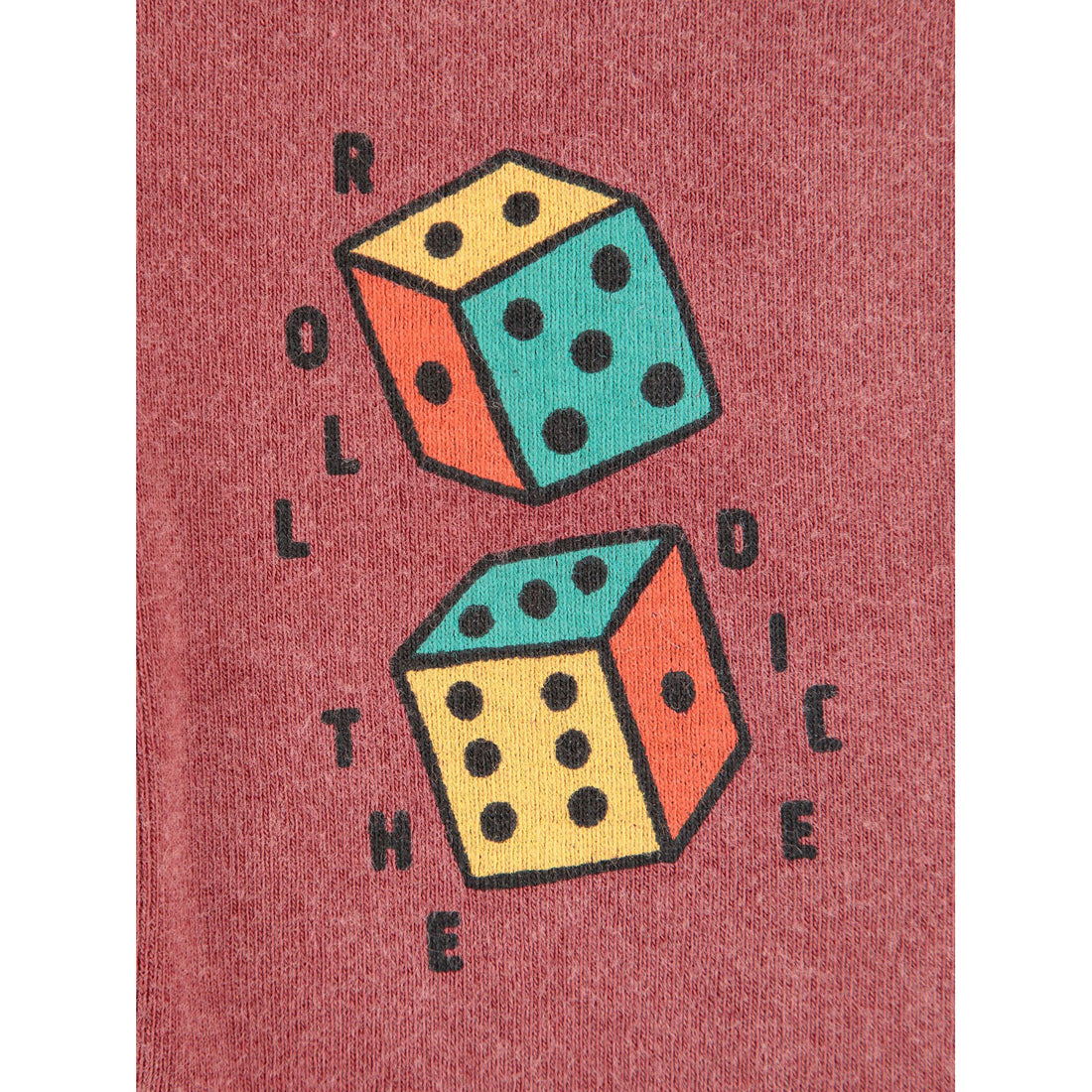 Bobo Choses Brown Roll The Dice Baby Leggings