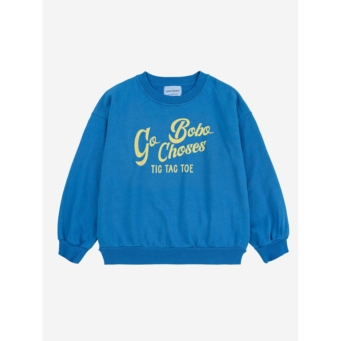 Bobo Choses Blue Go Bobo Sweatshirt