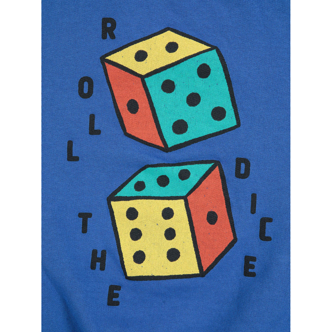Bobo Choses Blue Roll The Dice Sweatshirt