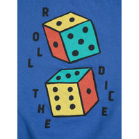 Bobo Choses Blue Roll The Dice Sweatshirt