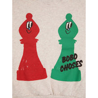 Bobo Choses Off White Checkmate Sweatshirt