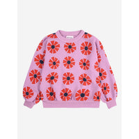 Bobo Choses Purple Kaleidoscope All Over Sweatshirt