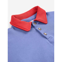 Bobo Choses Purple Bobo Choses Polo Sweatshirt