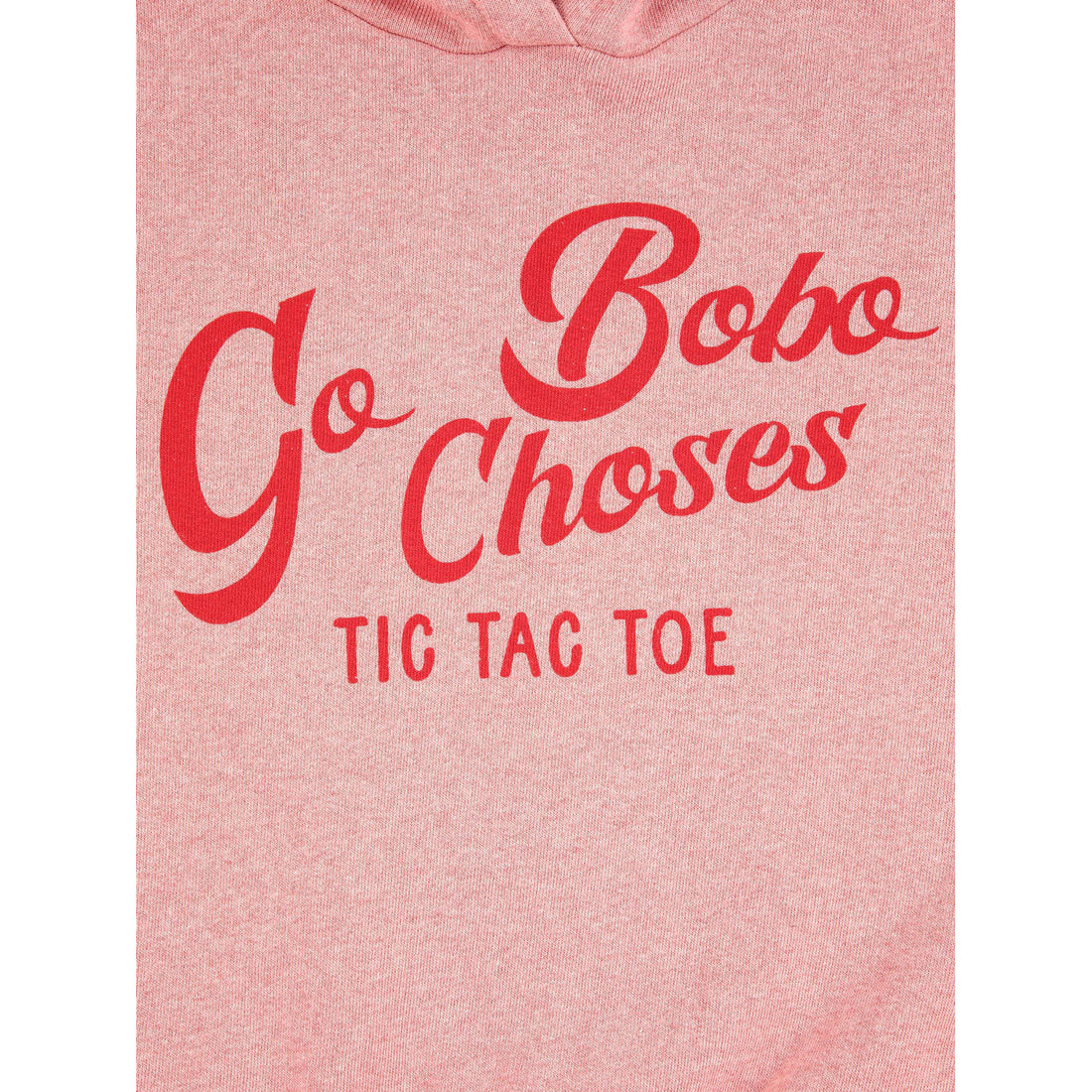 Bobo Choses Red Go Bobo Hoodie