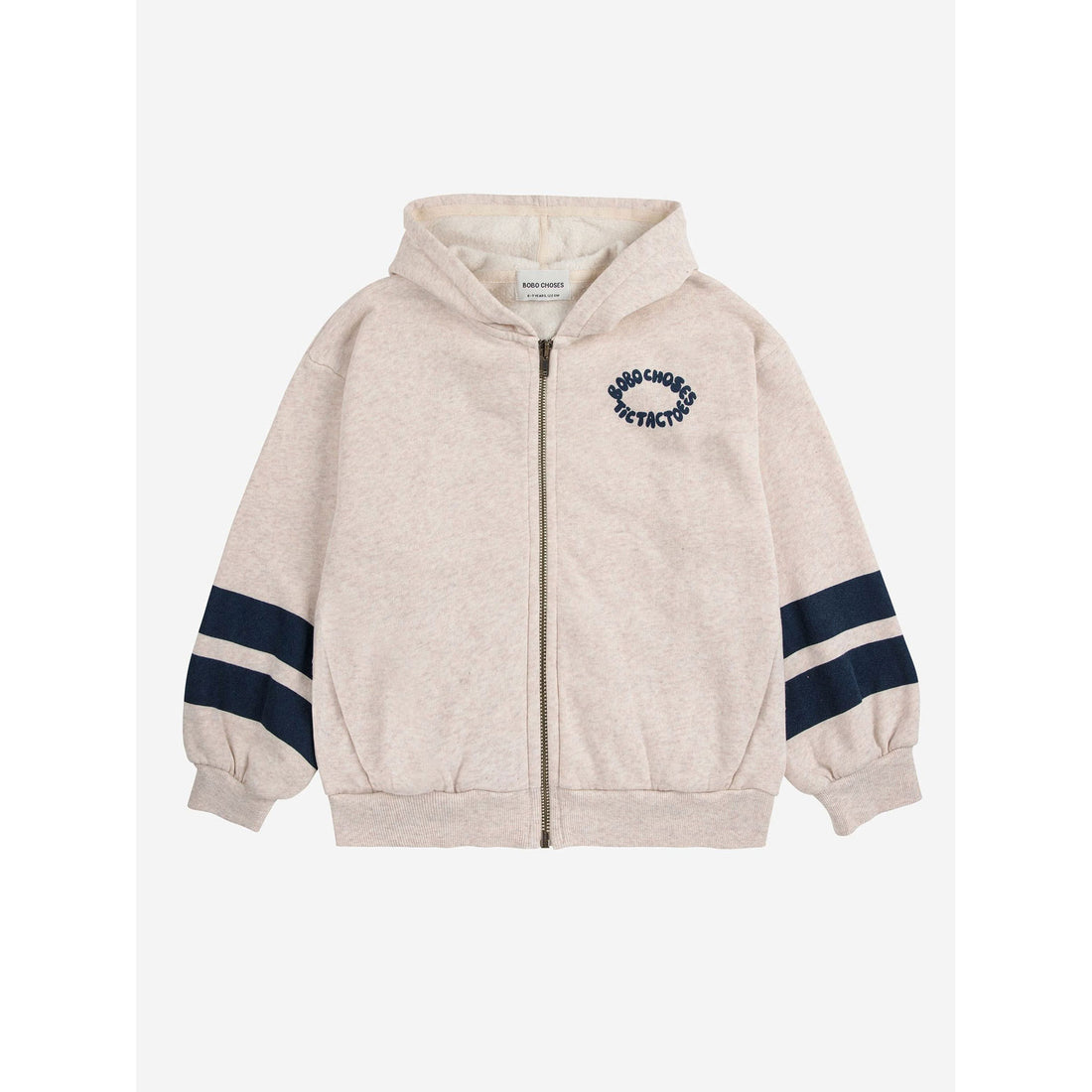 Bobo Choses Off White Tic Tac Toe Zipped Hoodie