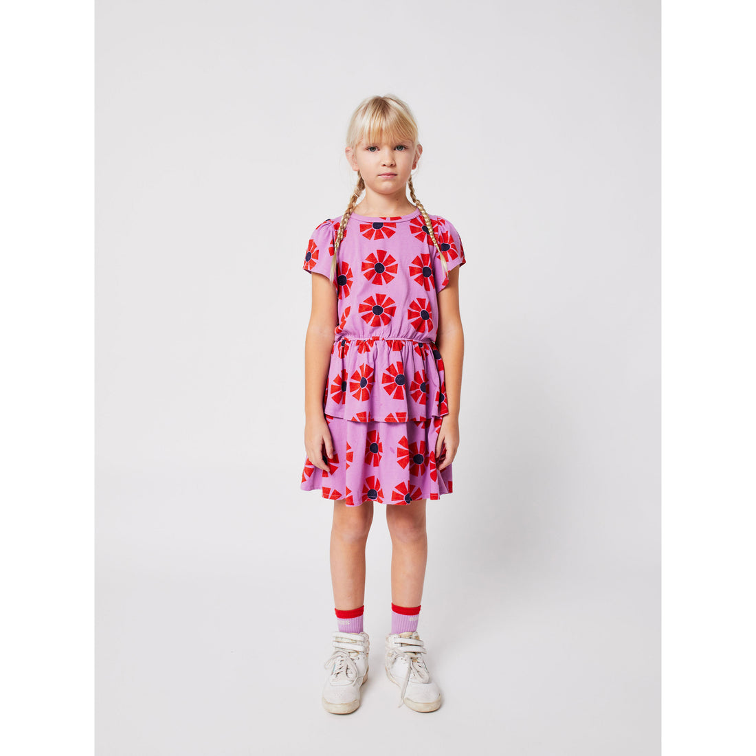 Bobo Choses Purple Kaleidoscope All Over Skirt