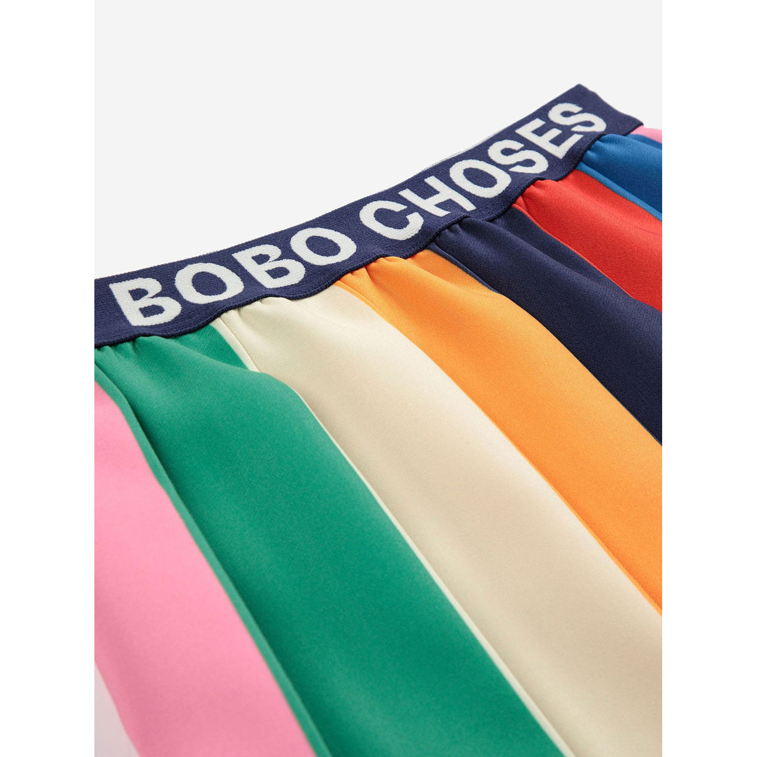 Bobo Choses Multicolor Bobo Color Block Pleated Skirt