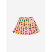 Bobo Choses Pink Dices All Over Mini Corduroy Skirt