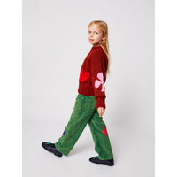 Bobo Choses Burgundy Red, Bobo Joker Jacquard Sweater