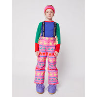 Bobo Choses Multicolor Color Block Sporty T-Shirt