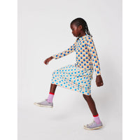 Bobo Choses Purple Tic Tac Toe Short Socks