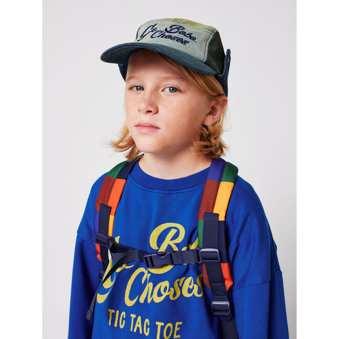 Bobo Choses Multicolor Tiles School Bag